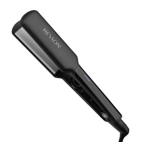 Ceramic Coated 2" Flat Iron - Fast Heating Hair Straightener for Quick and Smooth Results, Plus Travel Friendly (Black)